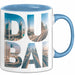 Dubai VAE Tasse Geschenk Lustige Geschenkidee Spruch Blau Trendation