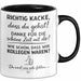 Büroarbeit Kollege Abschied Tasse Geschenk Lustige Geschenkidee Spruch Richtig Kacke Dass Du Gehst Trendation