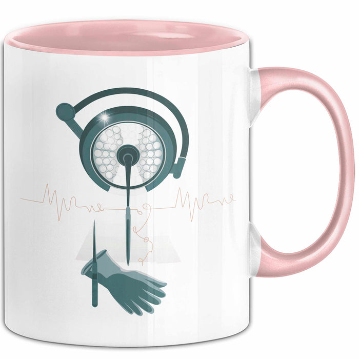 Chirurg Tasse Geschenk Lustige Geschenkidee Spruch Für OP Helden Rosa Trendation
