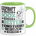 Tonstudio-Besitzer Geschenk Lustiger Spruch für Tonstudio-Besitzer Geschenkidee Bester Tonstudio-Besitzer Der Welt Grün Trendation