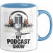 Podcast Gastgeber Tasse Geschenk Lustige Geschenkidee Spruch Für Audio Geschichtenerzähler Blau Trendation