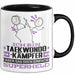 Taekwondo-Kämpfer Geschenk Tasse Ich Bin Taekwondo-Kämpfer Aber Sag Doch Einfach Superheld Lustige Geschenkdiee für Taekwondo-Kämpfer Kaffee-Becher Schwarz Trendation