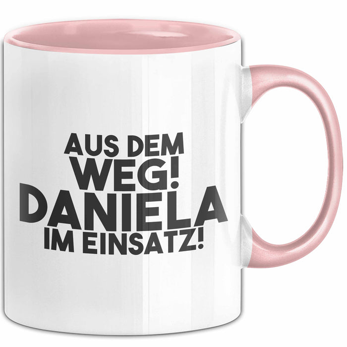 Daniela Tasse Aus Dem Weg! Daniela Im Einsatz! Geschenk