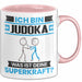 Judoka Tasse Geschenk für Judoka Geburtstag Lustiger Spruch Kaffee-Becher Was Ist Deine Superkraft Rosa Trendation