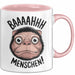 Antisozial Tasse Geschenk Baaahhh Menschen Geschenkidee Lustig Sarkasmus Rosa Trendation