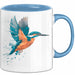 Eisvogel Vogel Tasse Geschenk Lustige Geschenkidee Spruch Blau Trendation