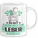 Leser Geschenk Tasse So Gut Kann Nur Ein Leser Aussehen Geschenkidee Kaffee-Becher Weiß Trendation