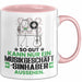 Musikgeschäftsinhaber Geschenk Tasse So Gut Kann Nur Ein Musikgeschäftsinhaber Aussehen Geschenkidee Kaffee-Becher Rosa Trendation