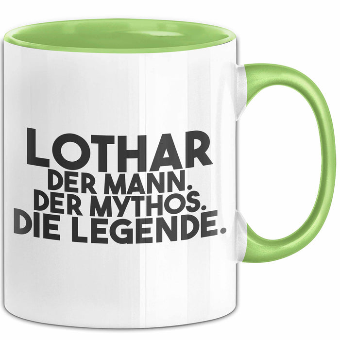 Lothar Tasse Lothar – Der Mann. Der Mythos. Die Legende. Geschenk