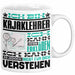 Kajaklehrer Geschenk Kaffee-Tasse Geschenkidee für Kajaklehrer Ich Bin Kajaklehrer Ich Kann Es Dir Erklären Jedoch Nicht Für Dich Verstehen Spruch Lustig Weiß Trendation