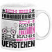 Fahrradfahrer Geschenk Tasse Lustige Geschenkdiee für einen Fahrradfahrer Geburtstag Ich Bin Fahrradfahrer Ich Kann Es Dir Erklären Aber Nicht Für Dich Verstehen Weiß Trendation