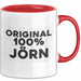 Joern Tasse Original 100% Joern Geschenk Rot Trendation