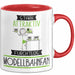 Modellbahnfan Tasse Geschenk Becher Stark Attraktiv Furchtlos Modellbahnfan Lustige Geschenkidee Rot Trendation