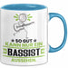 Bassist Geschenk Tasse So Gut Kann Nur Ein Bassist Aussehen Geschenkidee Kaffee-Becher Blau Trendation