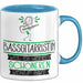 Bassgitarristin Weil Es Keinen Schöneren Beruf Gibt Tasse Geschenk für Eine Bassgitarristin Lustig Blau Trendation