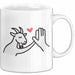 Ziegenbauer Ziegen Tier Tasse Geschenk Lustige Geschenkidee Spruch Weiß Trendation