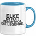 Elke Tasse Elke – Die Frau. Der Mythos. Die Legende. Geschenk Blau Trendation