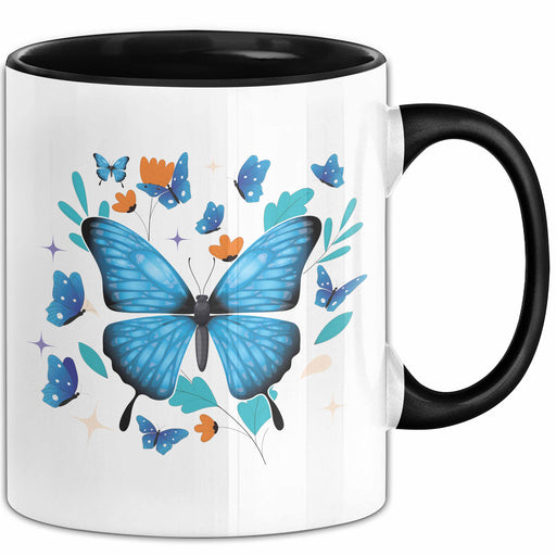 Schmetterling Tasse Grafik Geschenkidee Trendation