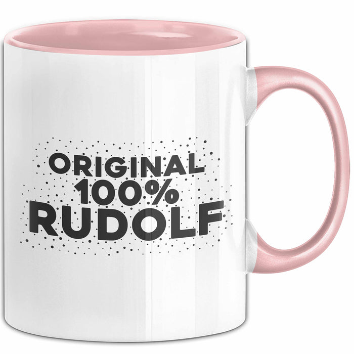 Rudolf Tasse Original 100% Rudolf Geschenk Rosa Trendation