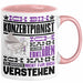 Konzertpianist Geschenk Tasse Lustige Geschenkdiee für einen Konzertpianist Geburtstag Ich Bin Konzertpianist Ich Kann Es Dir Erklären Aber Nicht Für Dich Verstehen Rosa Trendation