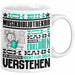 Musikbibliothekar Geschenk Tasse Lustige Geschenkdiee für einen Musikbibliothekar Geburtstag Ich Bin Musikbibliothekar Ich Kann Es Dir Erklären Aber Nicht Für Dich Verstehen Weiß Trendation