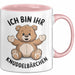 Teddybär Valentinstag Tasse Geschenk Kuscheliger kleiner Bär Rosa Trendation