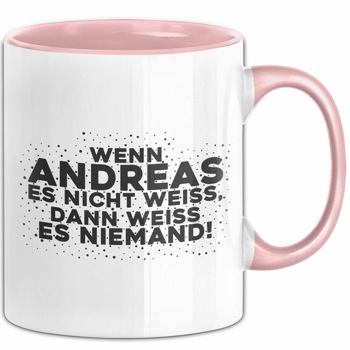 Andreas Tasse Wenn Andreas Es Nicht Weiss, Dann Weiss Es Niemand! Geschenk