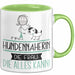 Hundennäherin Geschenk Tasse Becher Die Frau Die Allen Kann Geschenkidee für eine Hundennäherin Lustig Grün Trendation