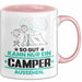 Camper Geschenk Tasse So Gut Kann Nur Ein Camper Aussehen Geschenkidee Kaffee-Becher Rosa Trendation