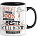 Beste Kellnerin Der Welt Tasse Geschenk für Eine Kellnerin Geprüft Und Sicher Geschenkidee Geburtstag Weihnachten Trendation