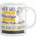 Rucksacktouristin Tasse Geschenk Spruch Wer Will Schon Prinzessin Sein Wenn Man Auch Rucksacktouristin Sein Kann Weiß Trendation