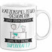 Katzenspielzeug-Designerin Und Prinzessin Tasse Geschenk Für Eine Katzenspielzeug-Designerin Geburtstag Was Ist Deine Superkraft Weiß Trendation