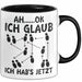 Tanzlehrer Tasse Geschenk Ah Ok Ich Glaub Ich Habs Jetzt Tanzen Tänzer Geschenkidee Trendation