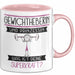 Gewichtheberin Und Prinzessin Tasse Geschenk Für Eine Gewichtheberin Geburtstag Was Ist Deine Superkraft Rosa Trendation