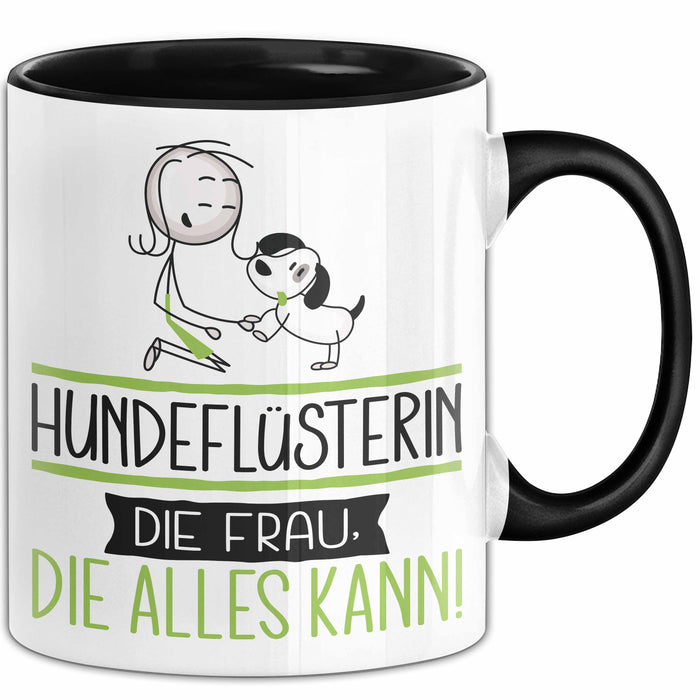 Hundeflüsterin Geschenk Tasse Becher Die Frau Die Allen Kann Geschenkidee für eine Hundeflüsterin Lustig Trendation
