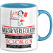 Musikverlegerin Weil Es Keinen Schöneren Beruf Gibt Tasse Geschenk für Eine Musikverlegerin Lustig Blau Trendation