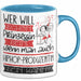 Hiphop-Produzentin Tasse Geschenk Spruch Wer Will Schon Prinzessin Sein Wenn Man Auch Hiphop-Produzentin Sein Kann Blau Trendation