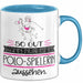 Polo-Spielerin Geschenk Tasse So Gut Kann Nur Eine Polo-Spielerin Aussehen Geschenkidee Geburtstag Weihnachten Lustig Blau Trendation