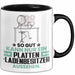 Plattenladenbesitzer Geschenk Tasse So Gut Kann Nur Ein Plattenladenbesitzer Aussehen Geschenkidee Kaffee-Becher Schwarz Trendation