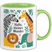 Baby Geburt Neue Eltern Tasse Geschenk Lustige Geschenkidee Spruch Kleines Wunder Grün Trendation