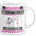 Studiomusiker Tasse Geschenk für Studiomusiker Geburtstag Lustiger Spruch Kaffee-Becher Was Ist Deine Superkraft Weiß Trendation