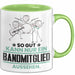 Bandmitglied Geschenk Tasse So Gut Kann Nur Ein Bandmitglied Aussehen Geschenkidee Kaffee-Becher Grün Trendation