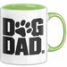 Hund Tierliebhaber Tasse Geschenk Lustige Geschenkidee Spruch Hunde Papa Grün Trendation