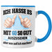 Trendation - 60. Geburtstag Tasse Frau Männer Geschenk 60er Geschenkidee 60 Mutter Vater Mann Frauen Lustig Geschenke Deko Blau Trendation