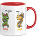 Naturwissenschaft Biologie Lehrer Biologe Tasse Geschenk Lustige Geschenkidee Spruch Immer Noch Single Rot Trendation