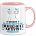 Tierschutzaktivist Geschenk Tasse So Gut Kann Nur Ein Tierschutzaktivist Aussehen Geschenkidee Kaffee-Becher Rosa Trendation