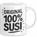 Susi Tasse Geschenk Original 100% Susi Geschenkidee Geburtstag Weiß Trendation