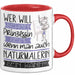 Naturmalerin Tasse Geschenk Spruch Wer Will Schon Prinzessin Sein Wenn Man Auch Naturmalerin Sein Kann Rot Trendation