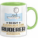 Ruderer Geschenk Tasse So Gut Kann Nur Ein Ruderer Aussehen Geschenkidee Kaffee-Becher Grün Trendation