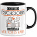 Psychologin Tasse Geschenk Ich Bin Psychologin Warum Weil Ich Es Kann Geschenkidee Geburtstag Trendation